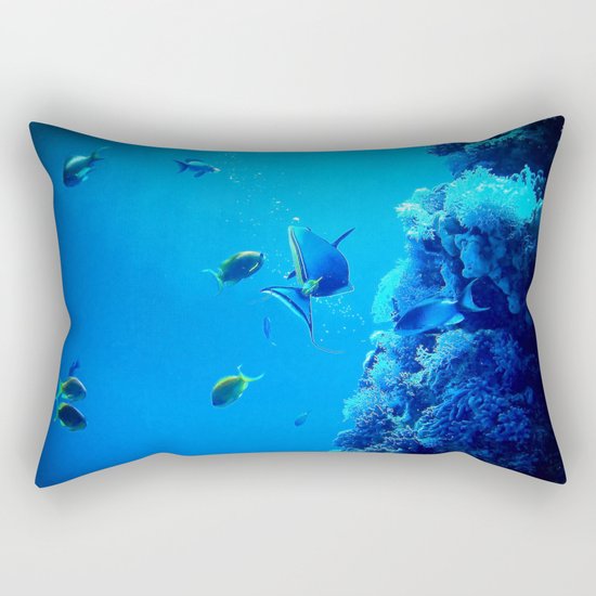 Fishes Rectangular Pillow