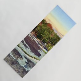 Evergreens and Riverbeds Yoga Mat
