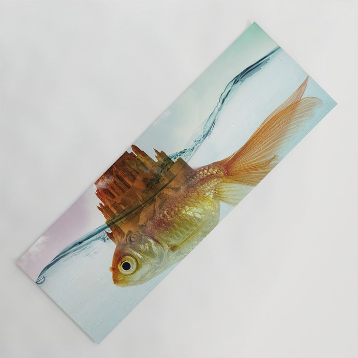 Goldfish Castle Yoga Mat