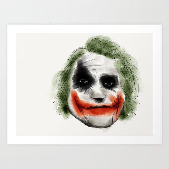Joker Art Print