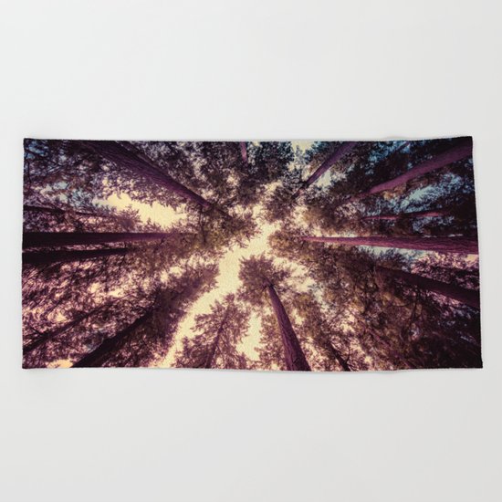Reaching the Sky Beach Towel