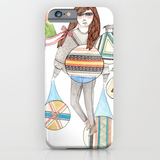 Patterns/Circles iPhone & iPod Case