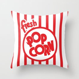 Fresh Popcorn Throw Pillow