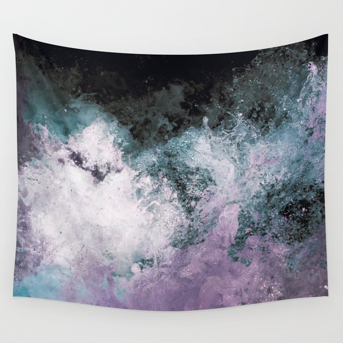 Soaked Chroma Wall Tapestry