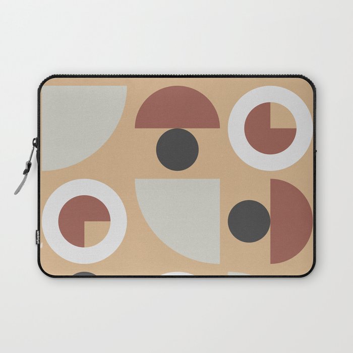 Classic geometric arch circle composition 34 Laptop Sleeve