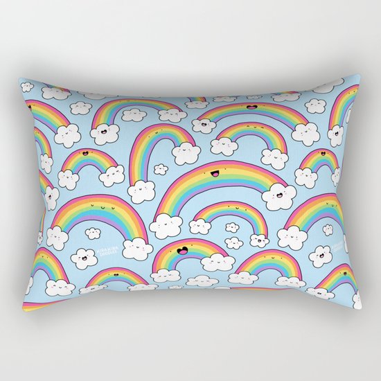 Rainbows Everywhere! Rectangular Pillow