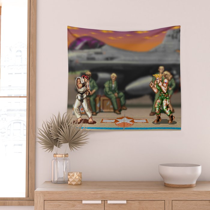 Super Street Fighter II - Guile Art Board Print for Sale by