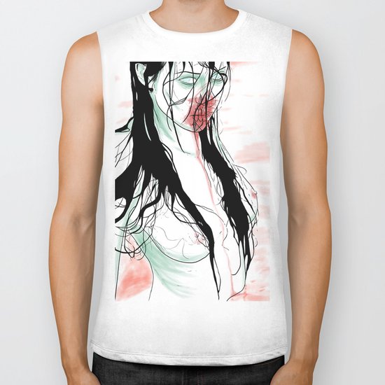 Living Dead Girl Biker Tank