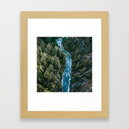 A River Runs Through it  Framed Art Print