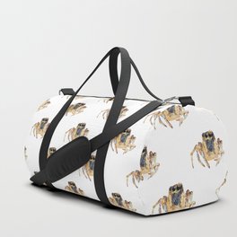 Jumping Spider painting watercolour Duffle Bag