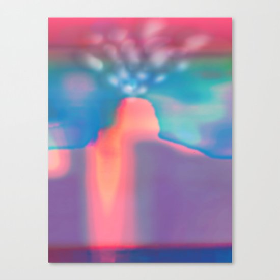 Volcanic Eruption Canvas Print