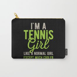 Funny Tennis Girl Carry-All Pouch