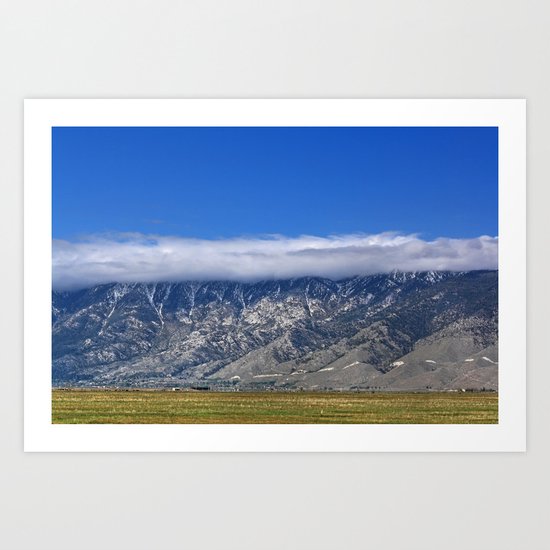 Hidden Peaks Art Print