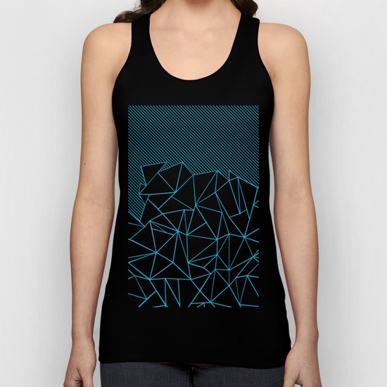 Ab Lines 45 Electric Unisex Tank Top