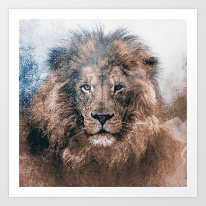LION 2 Art Print