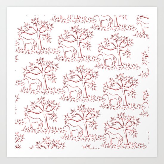 Autumn Leaves Art Print
