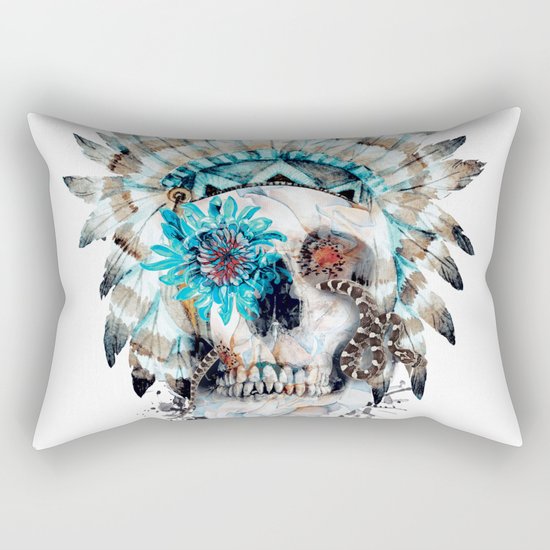 Momento Mori XI Rectangular Pillow