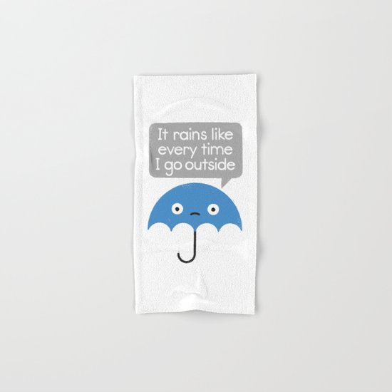 Umbrellativity Hand & Bath Towel