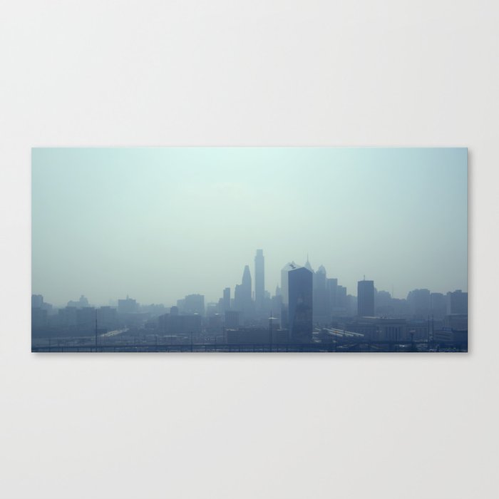 Philly Fog Canvas Print