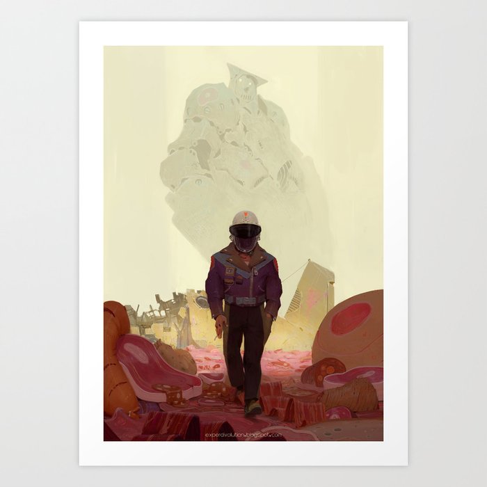 Fornax Void and the Meat King Art Print