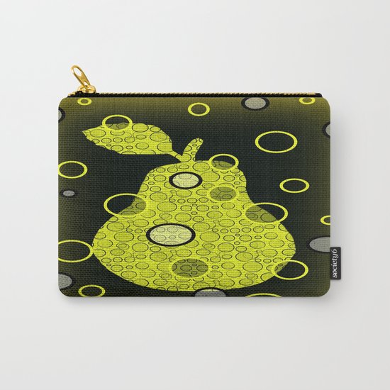Ornate Pear Carry-All Pouch