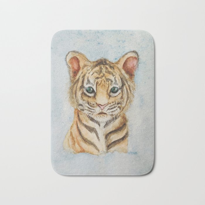 Baby tiger Bath Mat