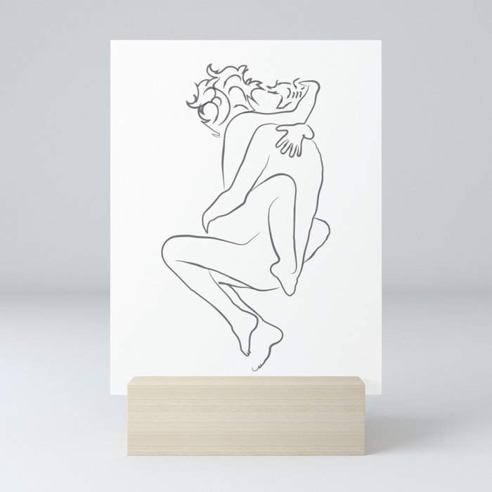 love and sex Mini Art Print