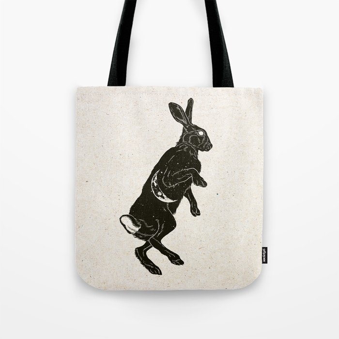 Rabbit Universe Tote Bag