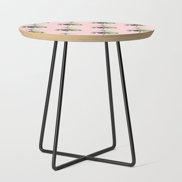 Palm Pink Side Table