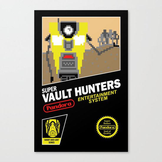 Super Vault Hunters Canvas Print
