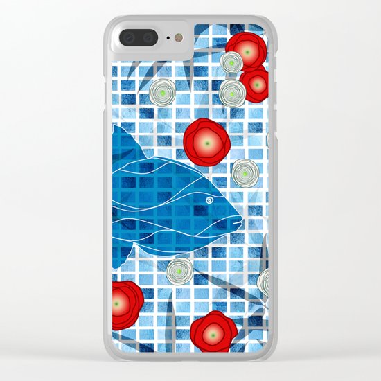 By The Pool !! Clear iPhone Case