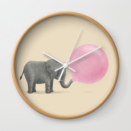 Jumbo Bubble Gum Wall Clock