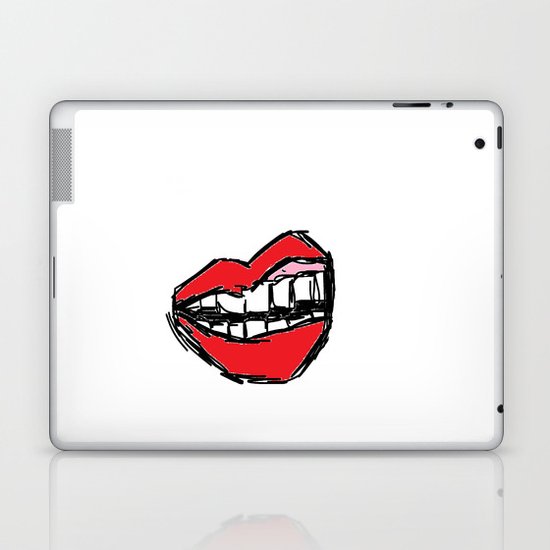 Rough sketch of Lips. Laptop & iPad Skin
