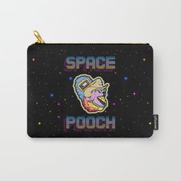 Space Pooch Carry-All Pouch | Crazy, Popart, Dog, Dogs, Cartoon, Illustration, Graphicdesign, Psychedelic, Mushrooms, Psychedelicart 