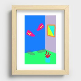 Nikes like its 95 Recessed Framed Print