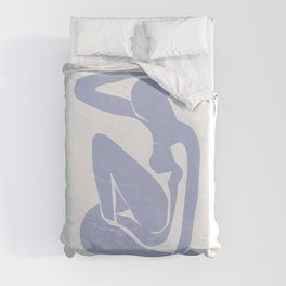 Lilac Matisse Woman 1, Purple, Matisse Cut-outs, Henri Matisse Abstract Nude Decoration Duvet Cover