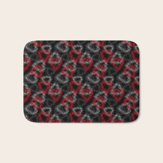 Broken hearts. Bath Mat