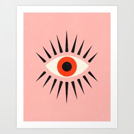 Red Eye Art Print