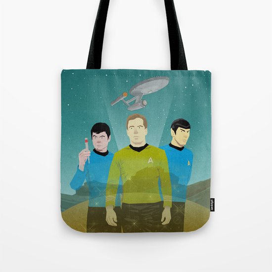 The Enterprise Trio Tote Bag