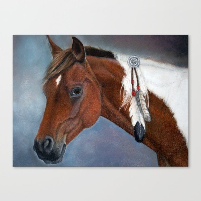 Paint horse Canvas Print