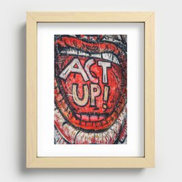 Act Up! Recessed Framed Print