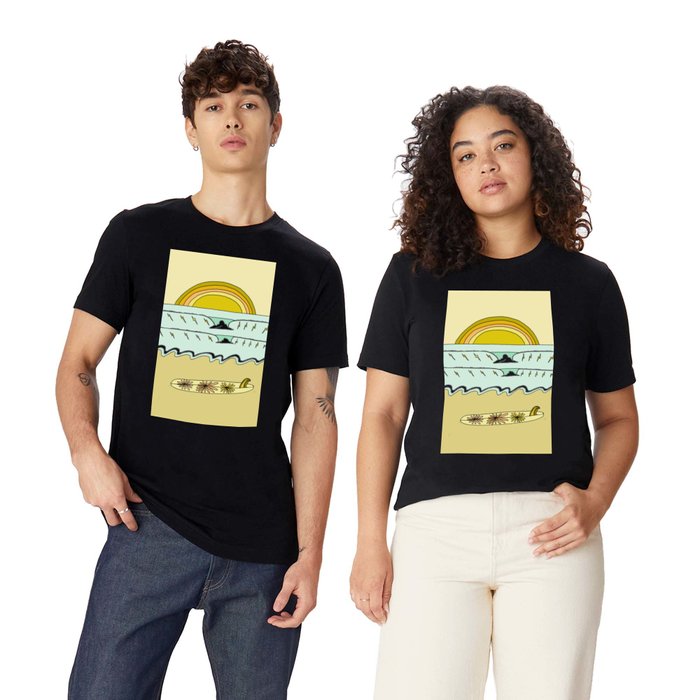 Single fin t shirt cheap