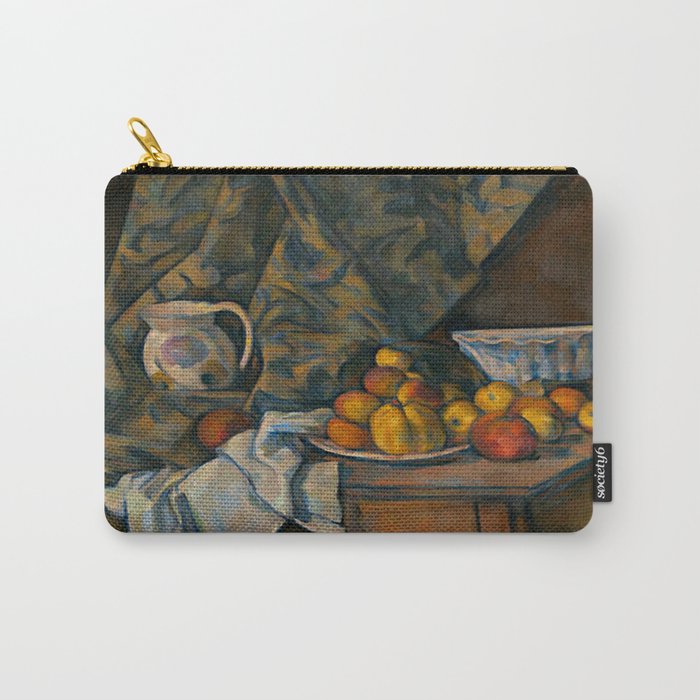 Paul Cézanne - Still Life with Apples and Peaches,1905 Carry-All Pouch