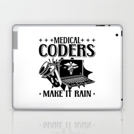 Medical Coders Make It Rain Coding Medical Coder Laptop Skin