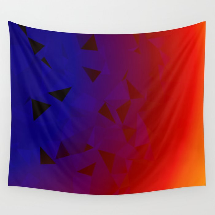 Low Poly Wall Tapestry