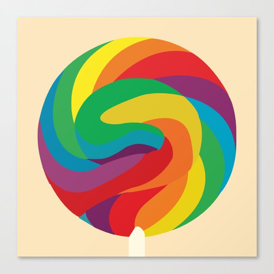 Lollipop Canvas Print