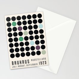 Bauhaus Exhibition Poster 1923 Ausstellung Stationery Card
