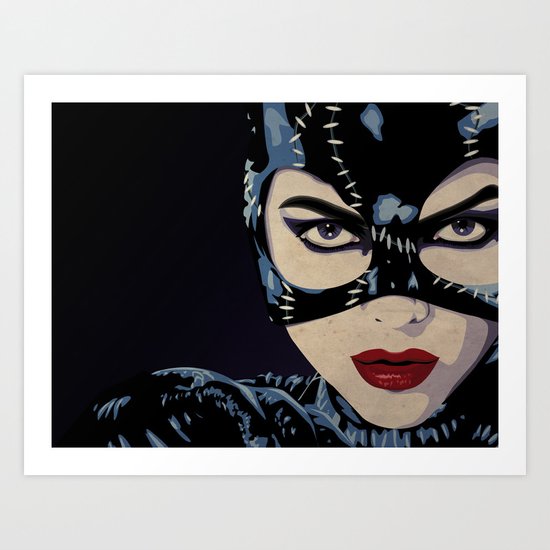 Catwoman Art Print