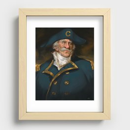 Oh Captain, My Captain (Captain Crunch) Recessed Framed Print