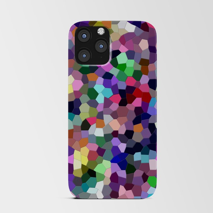Colorful Mosaic iPhone Card Case